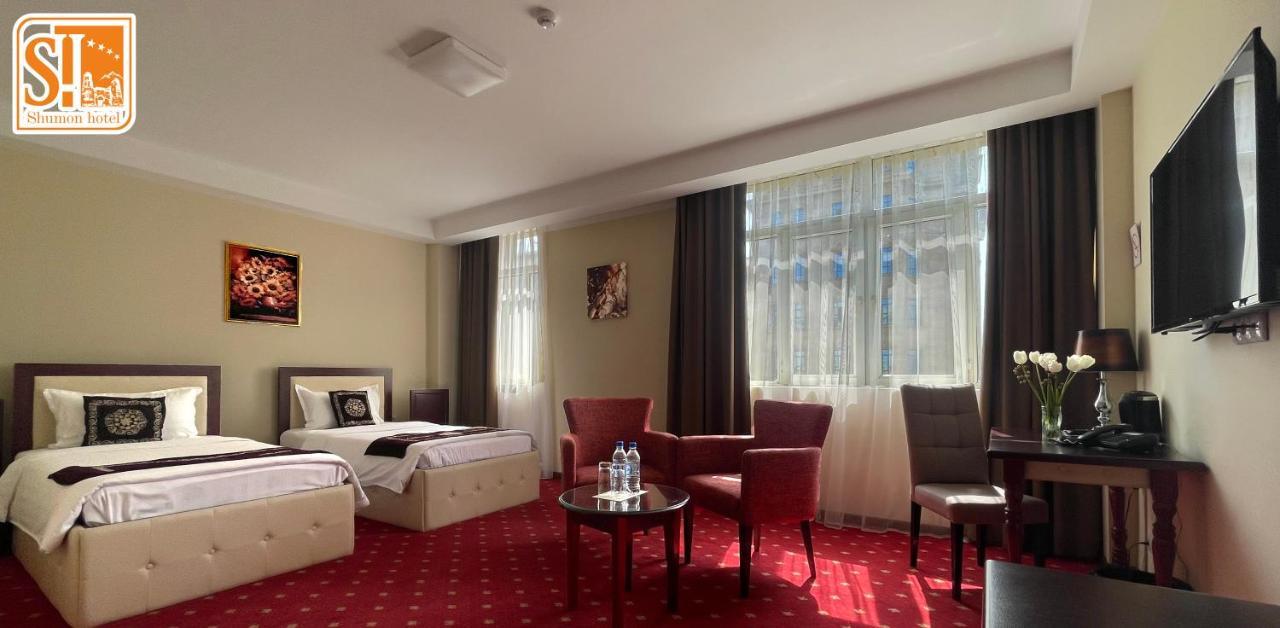 Hotel Shumon Dushanbe Exterior foto